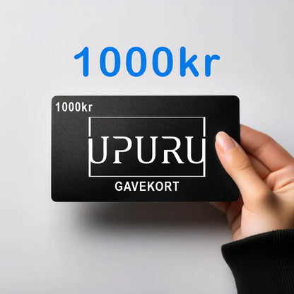 UPURU Online Gavekort UPURU