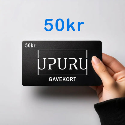 UPURU Online Gavekort UPURU