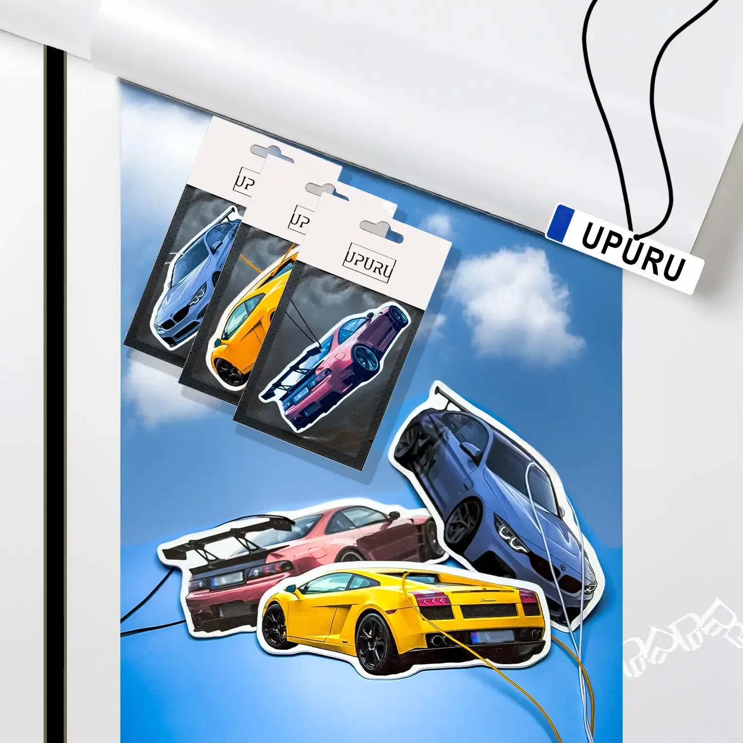 3stk Personlig Luftfrisker UPURU